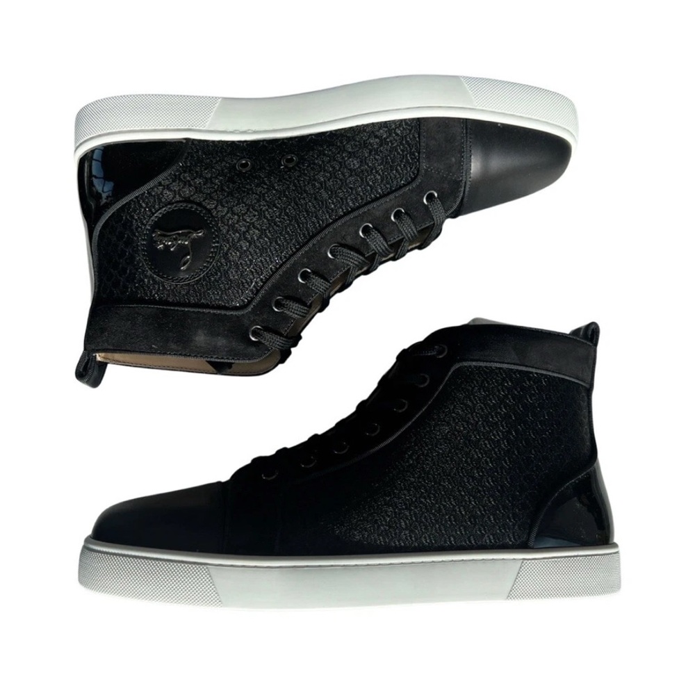 CHRISTIAN LOUBOUTIN LOUIS ORLATO FLAT CALF SCALE